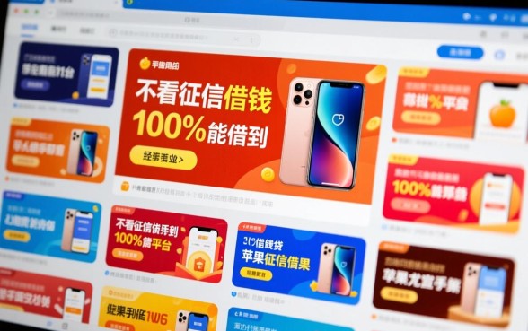 不看征信借钱能借到苹果手机吗