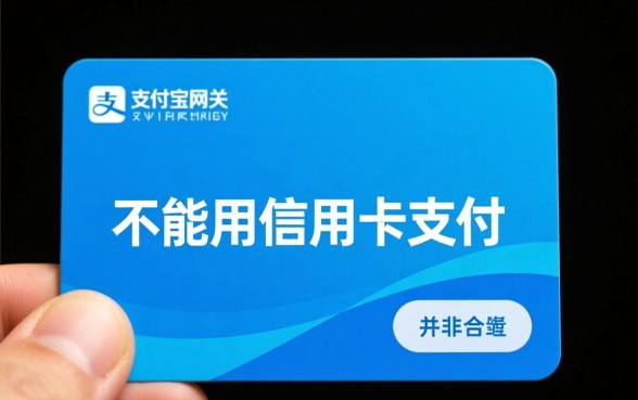 为什么支付宝不能用信用卡支付，支付宝信用卡限额多少
