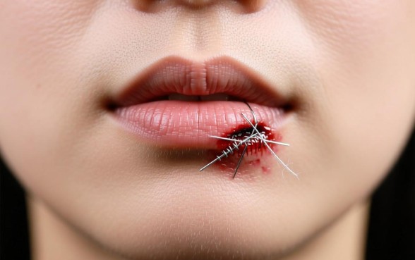 下巴划伤1cm口子需要缝针吗