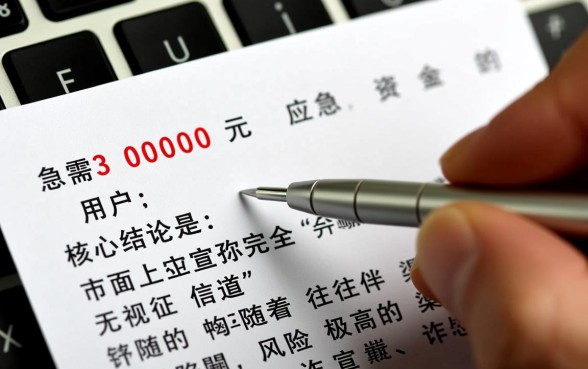 无视黑白征信下款3000