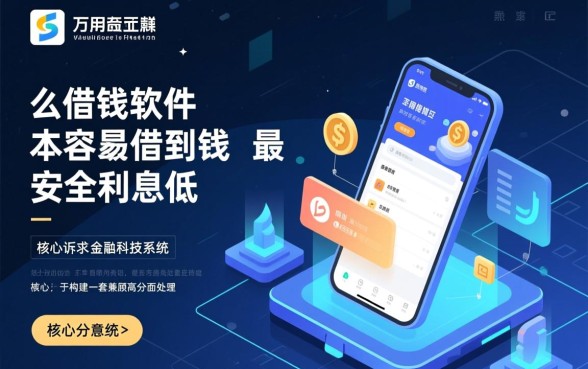 什么借钱软件最容易借到钱，哪个软件最安全利息低？