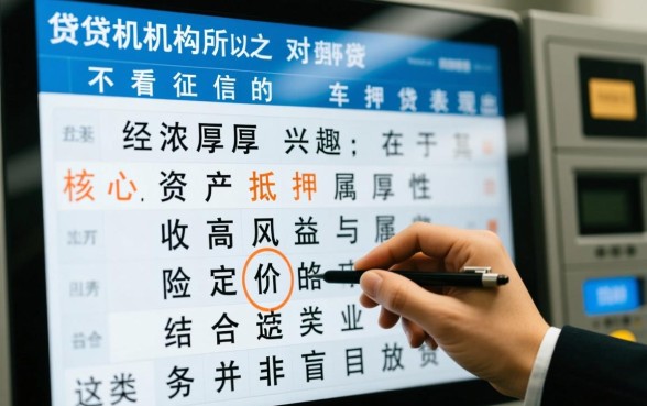 信贷机构为何会对不看征信的车抵贷感兴趣,真的吗 信贷机构为何会对不看征信的车抵贷感兴趣