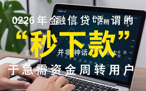 24年还有哪些秒下款的贷款平台,哪个靠谱? 24年还有哪些秒下款的贷款平台