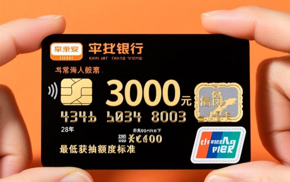 平安银行信用卡最低额度是多少，一般批多少额度？