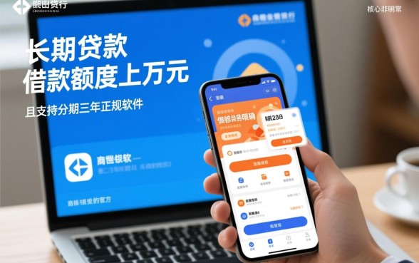 什么正规软件可以借钱上w分期三年