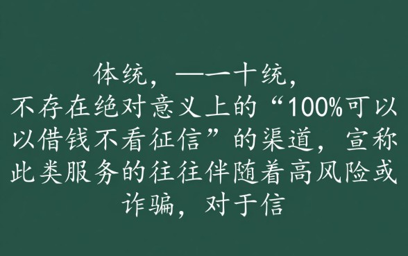 2026年不看征信能借钱吗