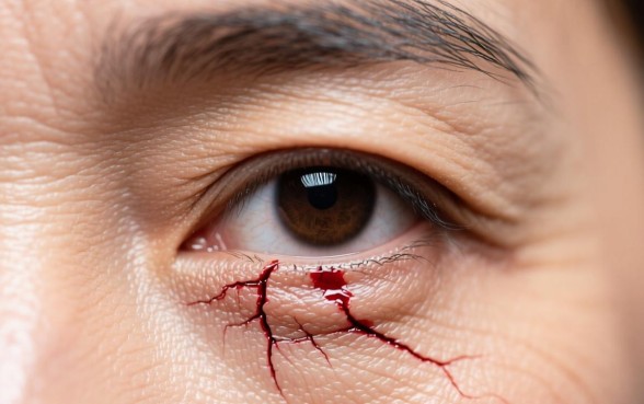 下眼皮老是裂口子怎么治疗,下眼皮裂口子是什么原因 下眼皮老是裂口子怎么治疗