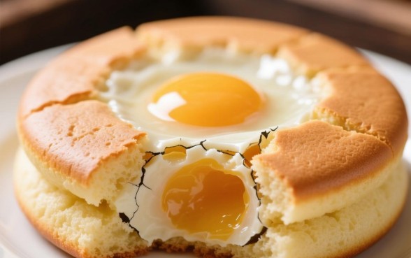 烤的蛋糕为什么上面有口子下面没有口子呢,蛋糕开裂是什么原因 烤的蛋糕为什么上面有口子下面没有口子呢