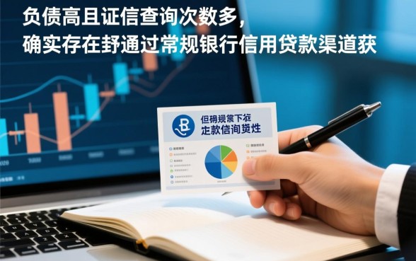 负债高征信查询多还能下款吗