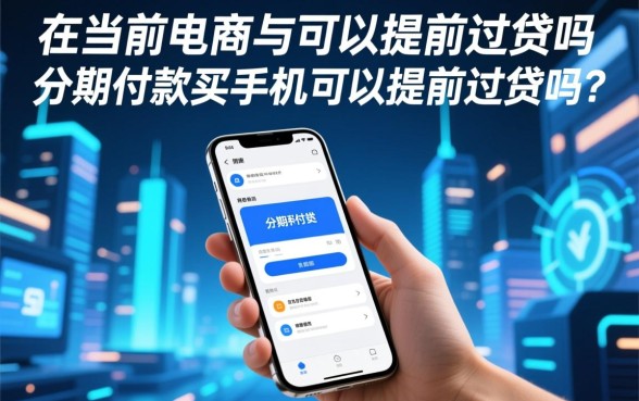 分期付款买手机可以提前还款吗，提前还款有违约金吗？