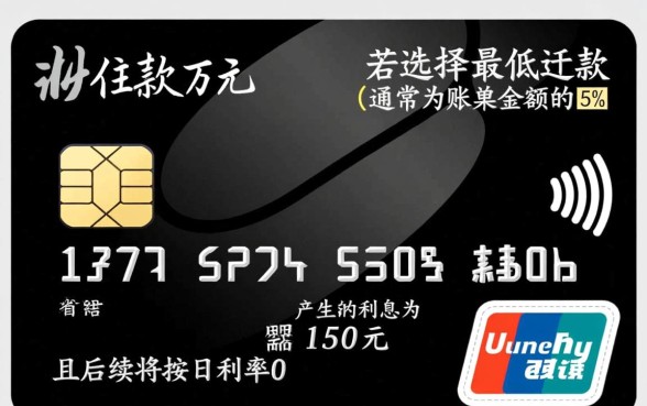 一万信用卡最低还款利息是多少，最低还款利息怎么算划算吗