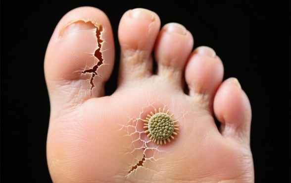 脚趾下裂口子是什么原因引起的呢,脚趾裂口用什么药膏好 脚趾下裂口子是什么原因引起的呢