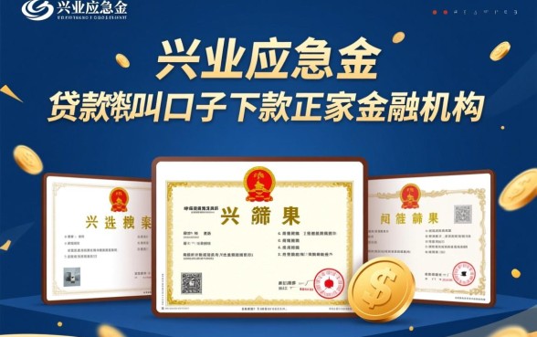 类似兴业应急金的贷款好下款的口子叫什么