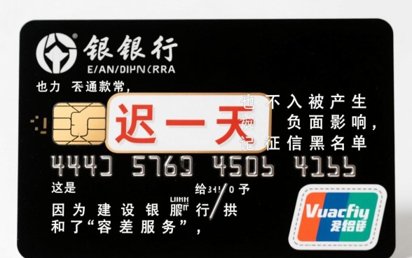建行信用卡迟一天还款有影响吗，逾期一天影响征信吗？