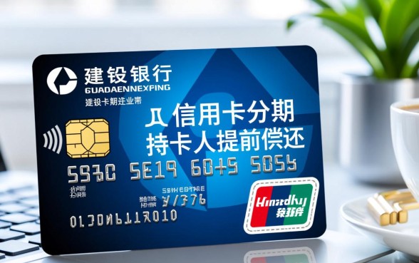 建行信用卡分期可以提前还款吗，提前还款手续费怎么算