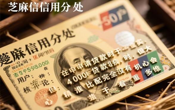 芝麻分400能下款500的口子有哪些