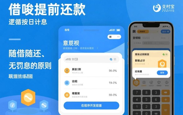 支付宝借呗提前还款利息怎么算，提前还款划算吗？