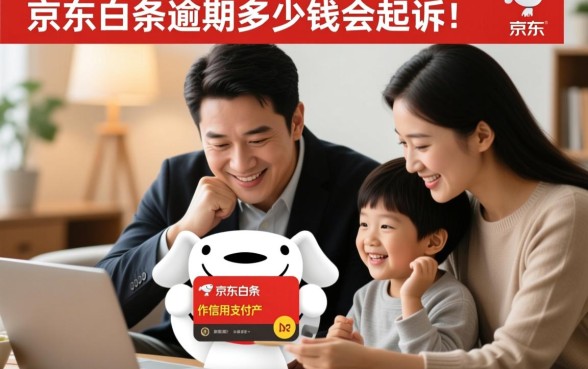 京东白条逾期多少钱会起诉家人呢