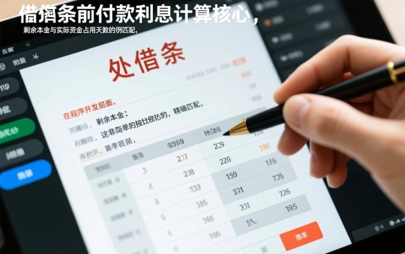 360借条提前还款利息怎么算，提前还款划算吗？