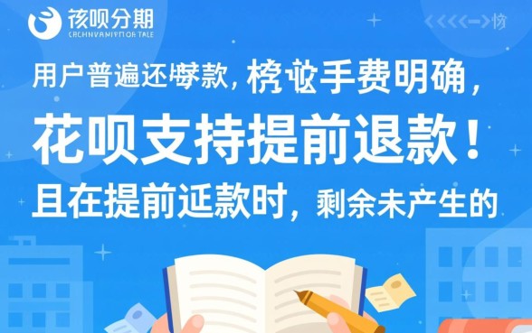 花呗分期提前还款还收手续费么，手续费怎么算？