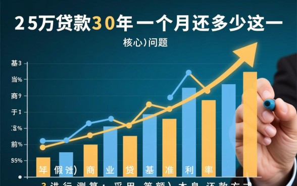 25万贷款30年一个月还多少？房贷利息怎么算？