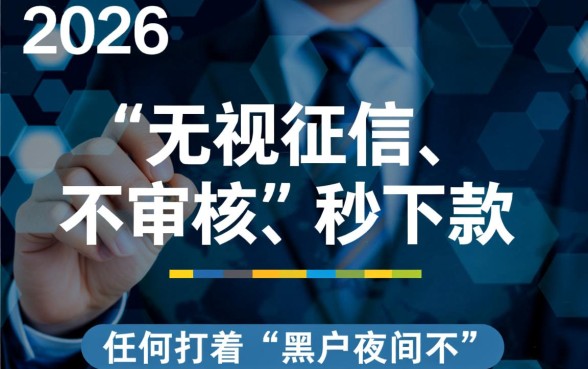 黑户夜间不审核秒下款口子2026是真的吗，黑户秒下款哪里借