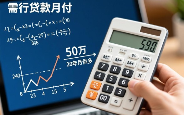 银行贷款50万20年月供多少，等额本息利息多少