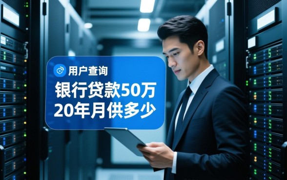 银行贷款50万20年月供多少，利息怎么算最划算？