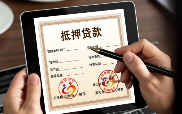 房产证还没下来可以抵押贷款吗，没房本能贷吗？