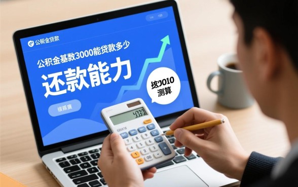 公积金基数3000能贷款多少，公积金贷款额度怎么算