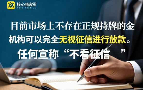 无视征信的贷款平台有哪些软件，不看征信能下款吗
