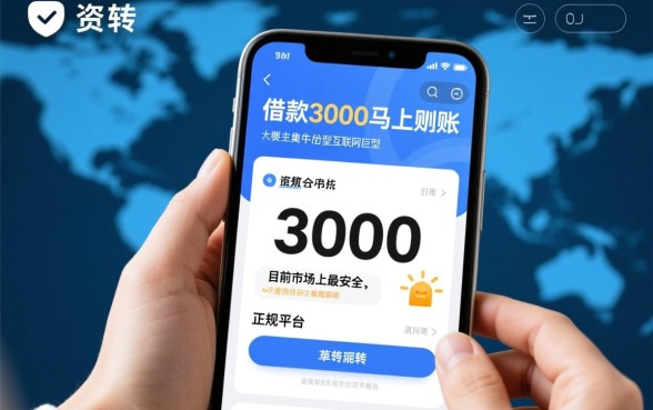 借款3000马上到账的正规平台有哪些，哪个靠谱？