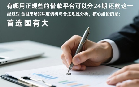 有哪些正规借款平台分24期，哪个利息低？
