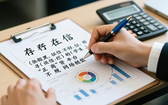 征信不好学生网贷哪里借，正规平台能下款吗？