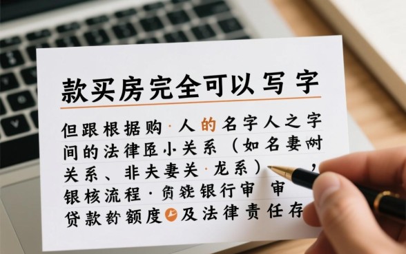 贷款买房可以写两个人的名字吗，共同买房需要满足什么条件？