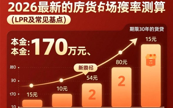 贷款170万30年每月还多少，房贷月供怎么算？