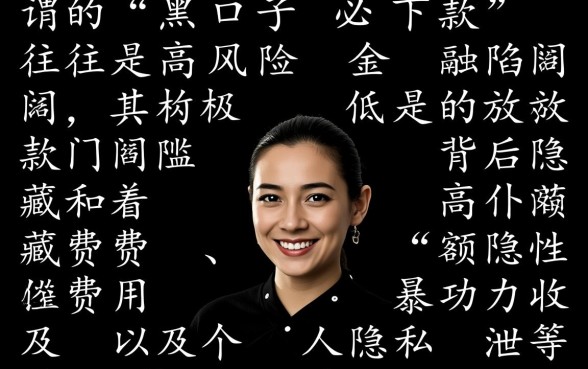 黑口子必下款app2026放款条件是什么，2026年黑口子贷款容易下款吗？