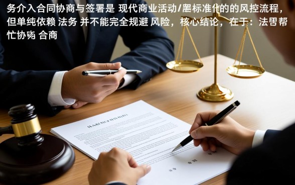 法务帮忙协商签了合同靠谱吗，法务协商签合同要注意什么