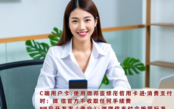 微信绑信用卡支付要手续费吗，微信信用卡支付怎么收费