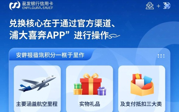 浦发银行信用卡积分怎么兑换，兑换流程是什么？