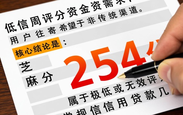 芝麻分254能下的口子有哪些，2026不看征信秒批吗