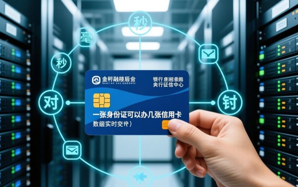 一张身份证可以办几张信用卡，一个人最多能申请几张？