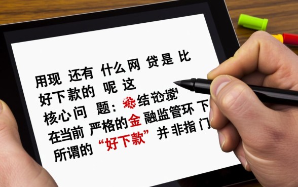 现在还有什么网贷是比较好下款的呢，2026年容易下款的网贷口子有哪些