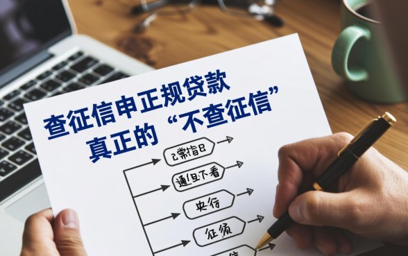 不查征信的正规贷款申请流程是怎样的，怎么申请最快？