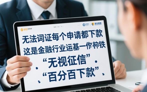 金融公司难道保证每个申请都能下款吗，百分百下款是真的吗