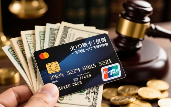 欠信用卡一万多块钱够判刑吗，信用卡逾期多少金额会坐牢？