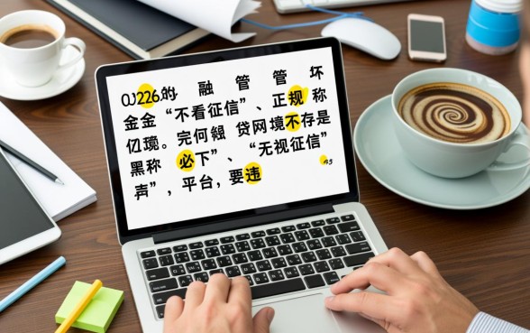 2026不看征信的正规网贷有哪些，真的能下款吗
