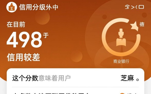 芝麻信用分498能贷款吗，有哪些不看征信的口子？