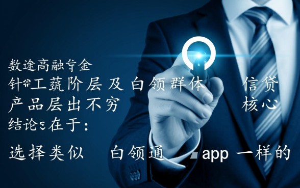 类似白领通app的借款软件有哪些，哪个下款快又正规？