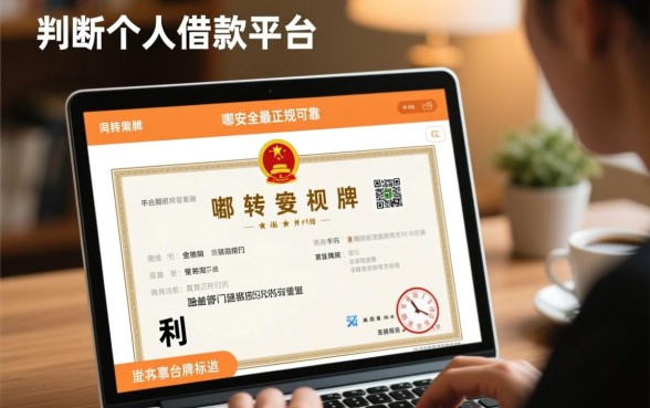 个人借款平台哪个最安全最正规可靠，2026正规借款平台推荐